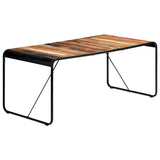 vidaXL Table à manger 180x90x76 cm Bois de récupération massif