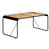 vidaXL Table à manger 180x90x76 cm Bois de récupération massif