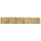 vidaXL Rouleaux de bordure 3 pcs 120 cm bois de pin imprégné