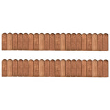 vidaXL Rouleaux de bordure 3 pcs 120 cm bois de pin imprégné