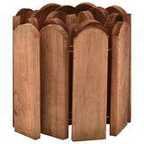 vidaXL Rouleaux de bordure 3 pcs 120 cm bois de pin imprégné