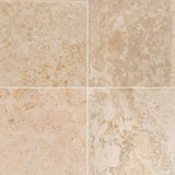 vidaXL Lavabo Crème 40x40x10 cm Marbre