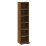 vidaXL Armoire à CD Chêne sonoma 21x20x88 cm Bois d'ingénierie